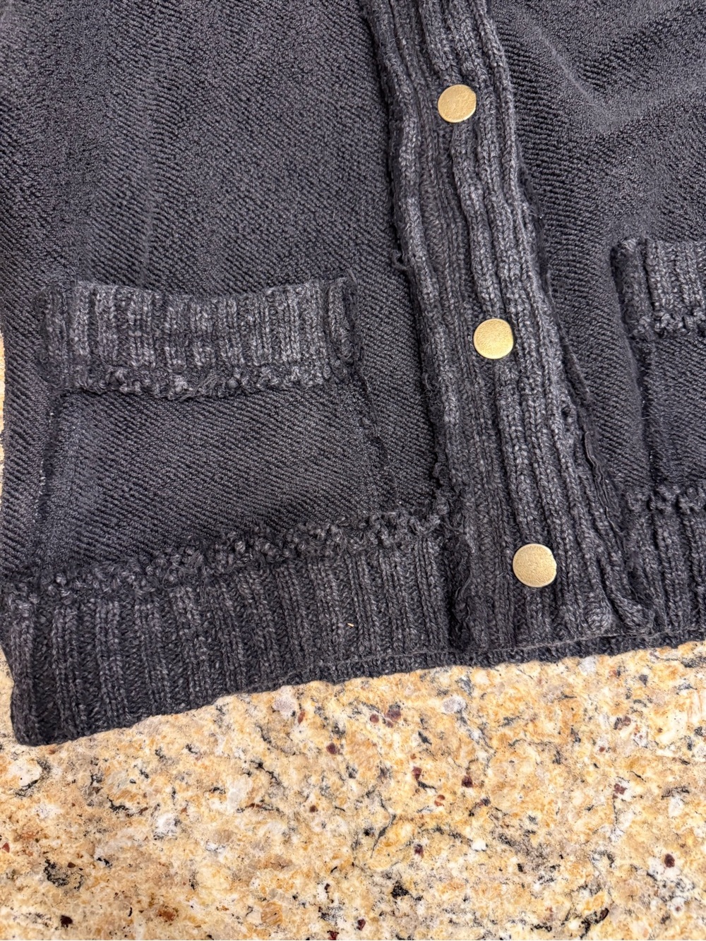 NWT Women’s We The Free Cute In This Cardi by Free People BLACK size XS - Picture 7 of 8